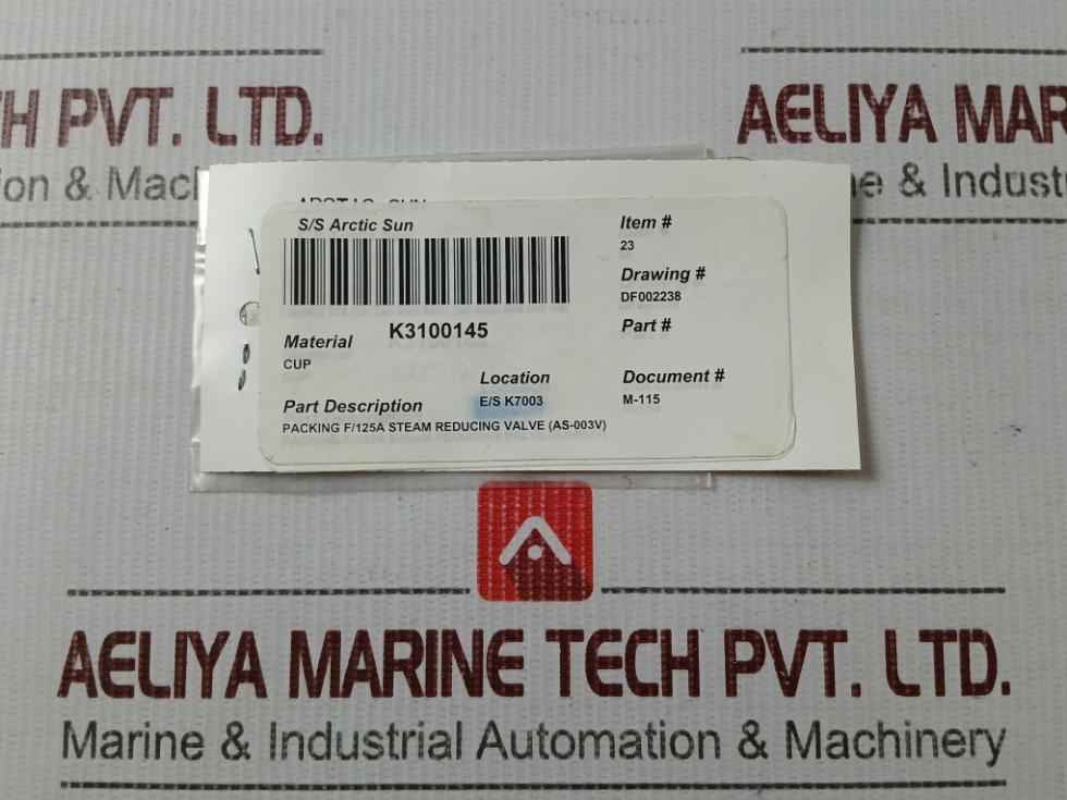 Nakakita Seisakusho K3100.145 Steam Reducing Valve Parts Kit K3100.120 K3100.210 - Image 15
