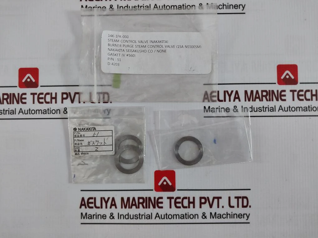Nakakita Seisakusho Steam Control Valve With Gasket Kit 14K-1Fk-00G, Ns500Sm - Image 10