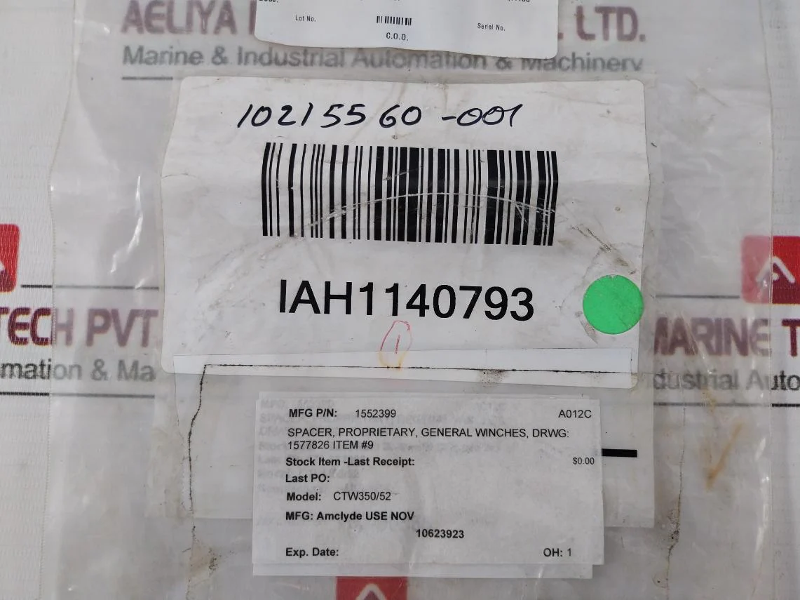 National Oilwell Varco 1552399 Gasket Ring Ctw350/52 - Image 11