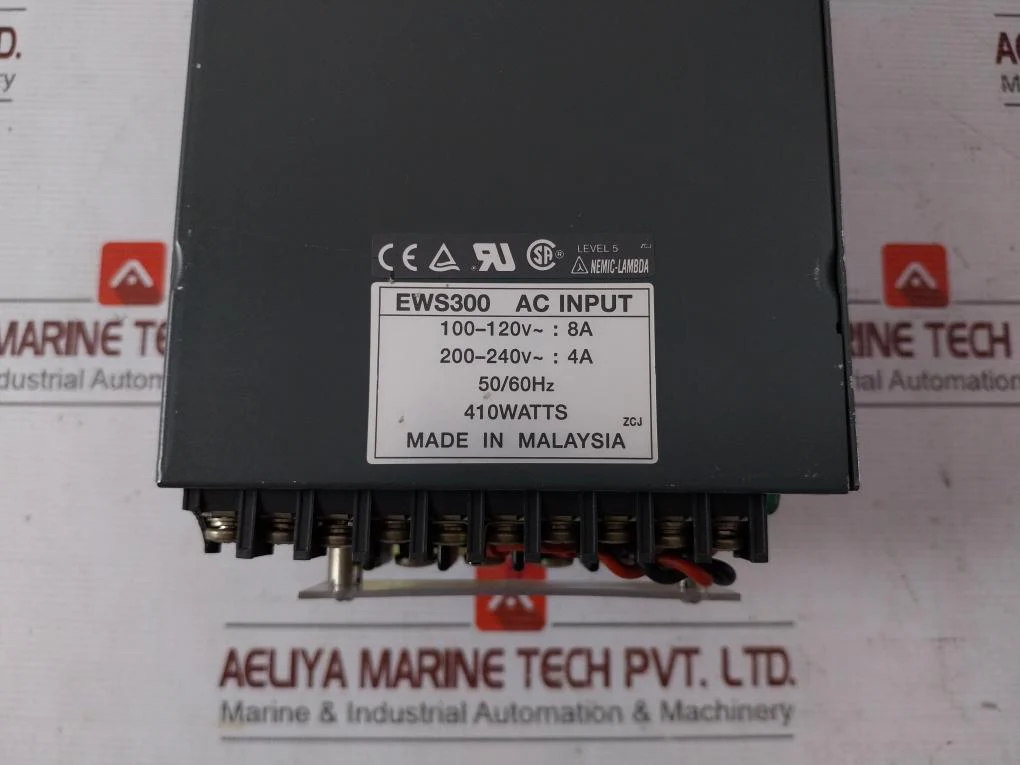 Nemic-lambda Ews300 Power Supply Unit Ews 300-24 Cow-820K04-0106-p327 410W - Image 10