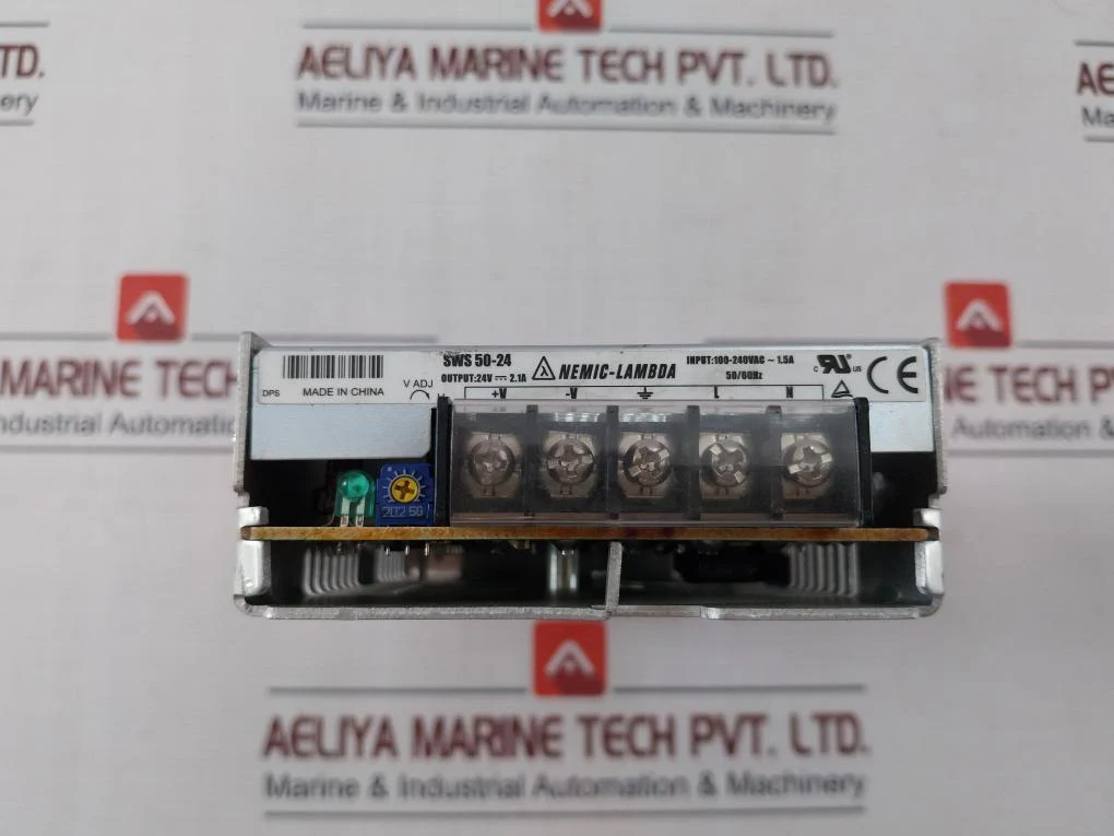 Nemic-lambda Sws 50-24 Power Supply Module 100-240Vac 1.5A 50/60Hz 24V 2.1A - Image 8