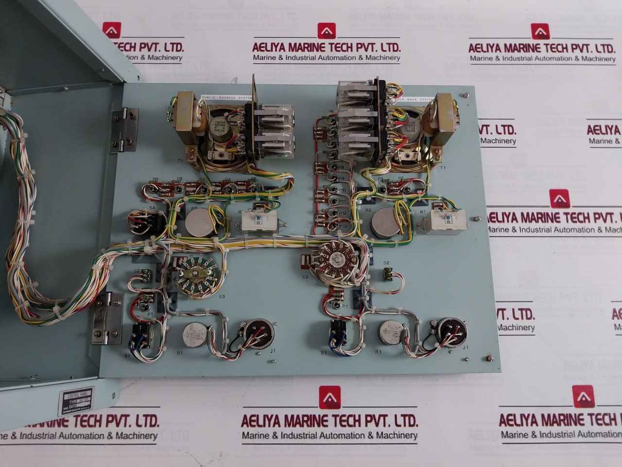 Nippon Hakuyo 0He-1075 Public Address System Control Panel Wm-3 Imp.600Ω - Image 15