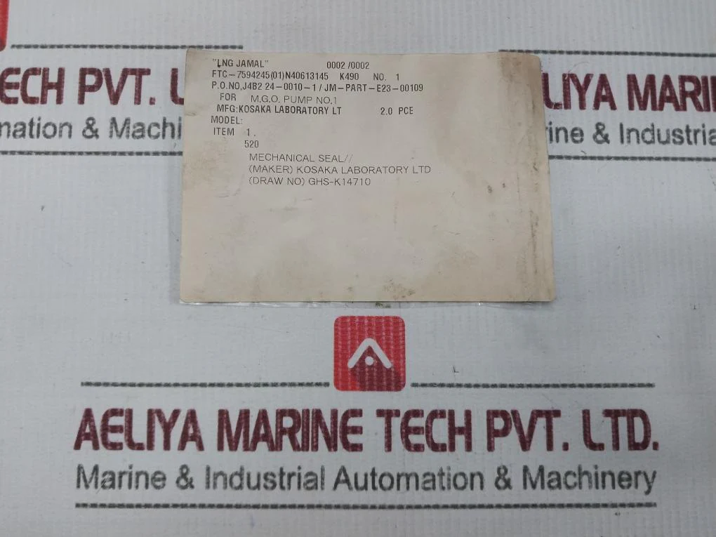 Nippon Pillar Ccu30-dfk6A-055 Mechanical Seal Gh-r3B-204 - Image 14