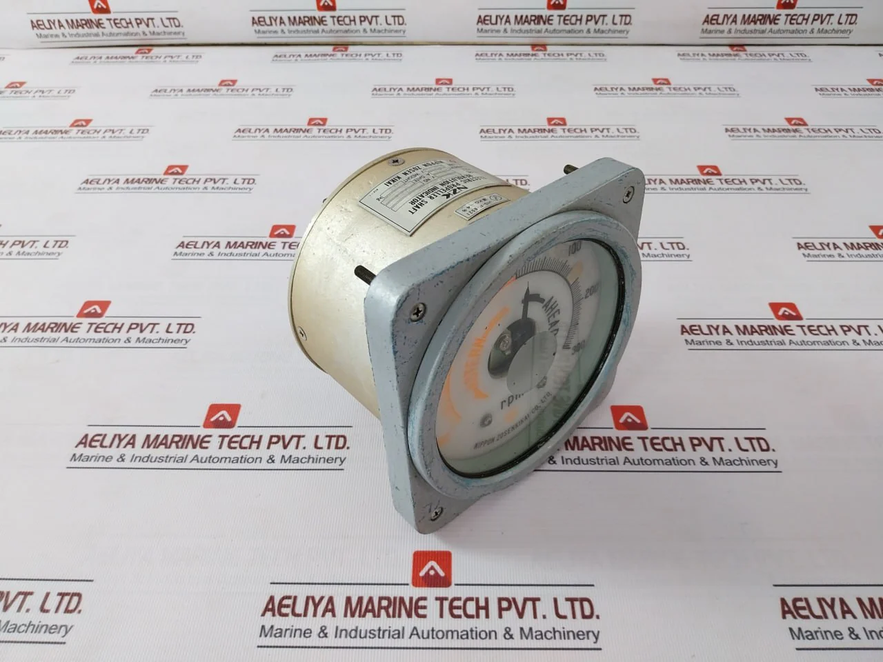 Nippon Zosen Kikai Fl-130 Electric Propeller Shaft Revolution Indicator Ac100V - Image 4