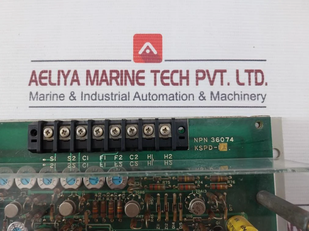 Nishishiba Kspd-1A Fault Detector Pcb Module Npn 36074 - Image 11