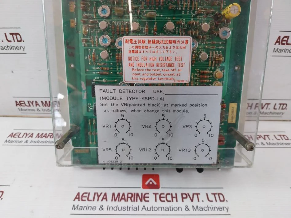 Nishishiba Kspd-1A Fault Detector Pcb Module Npn 36074 - Image 14