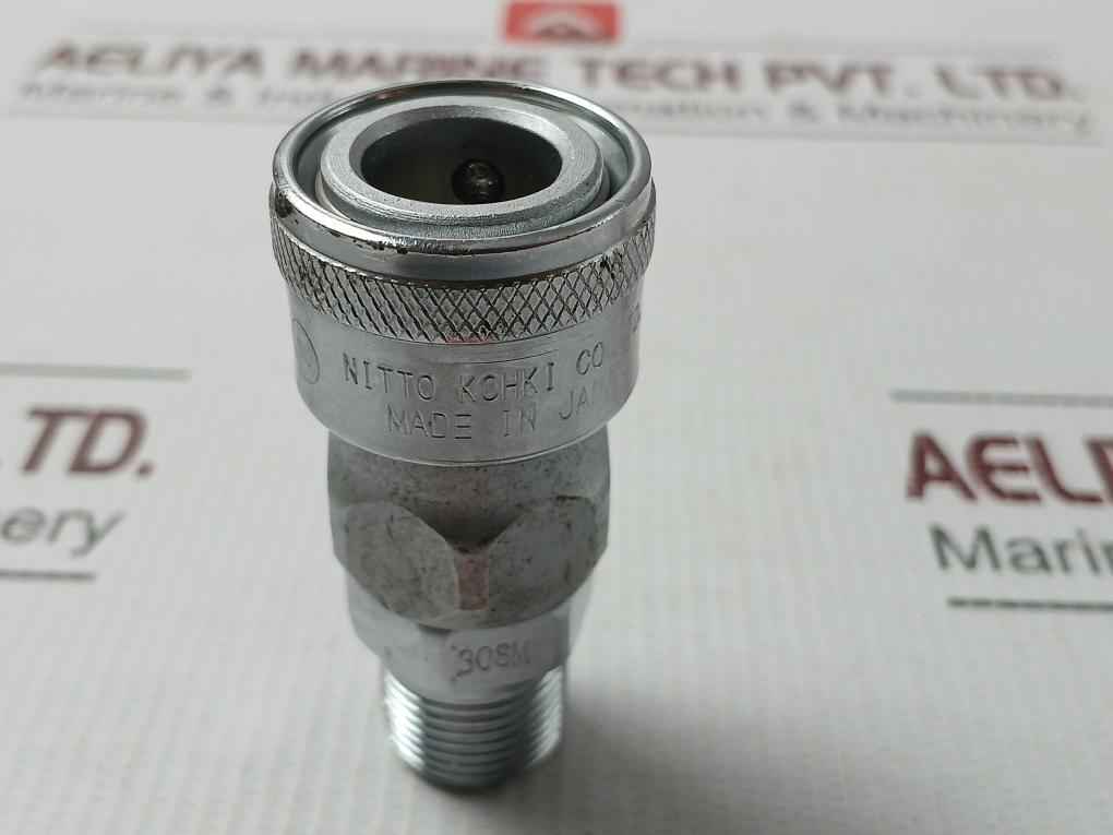 Nitto Kohki 30sm Quick Connect Pneumatic Coupler Socket - Image 6