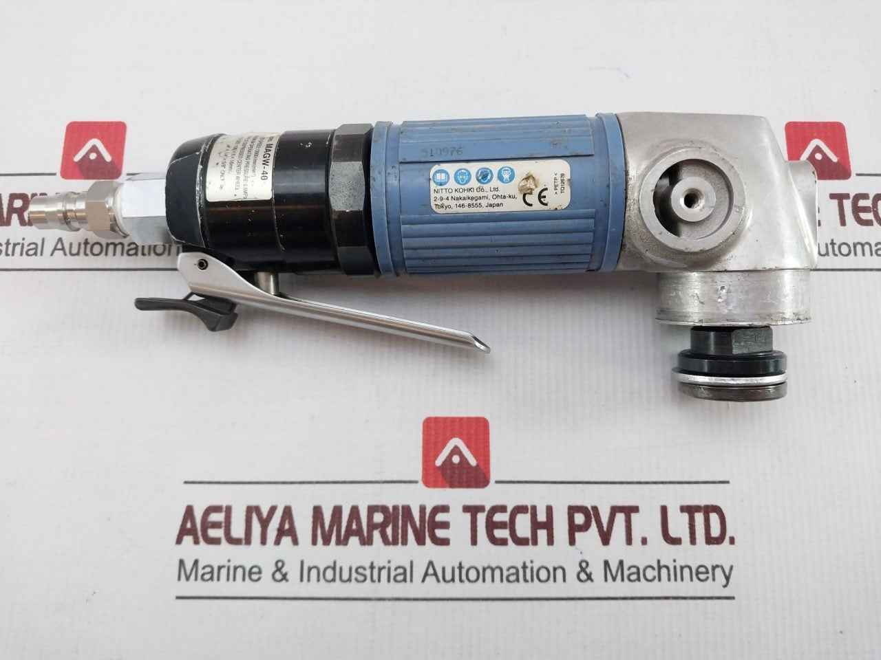 Nitto Kohki Magw-40 Pneumatic Angle Air Grinder 0.6Mpa 13000R/Min(Min-1) - Image 4