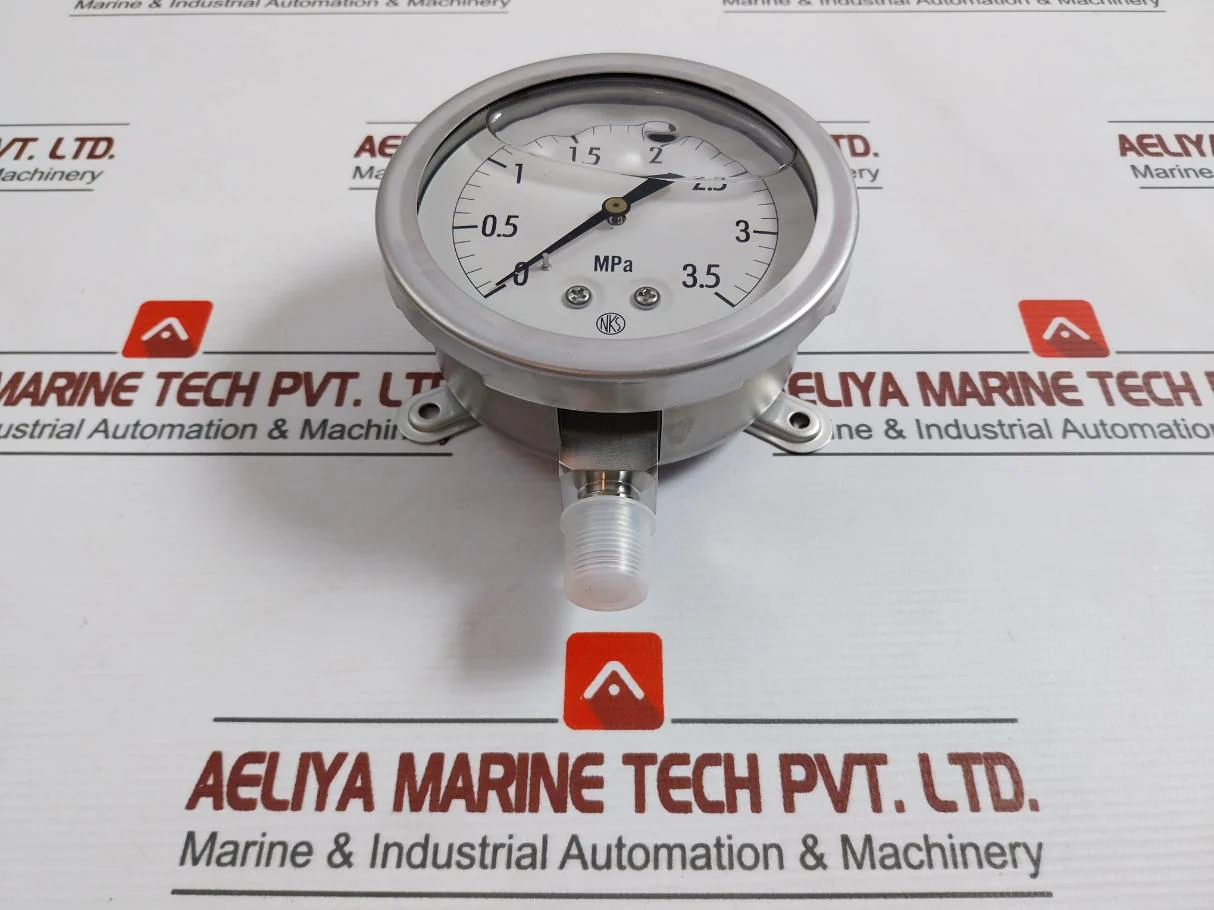 Nks Gv42-233 Pressure Sensor Switch Gauge 0-3.5 Mpa Bt3/8Bx100 - Image 2
