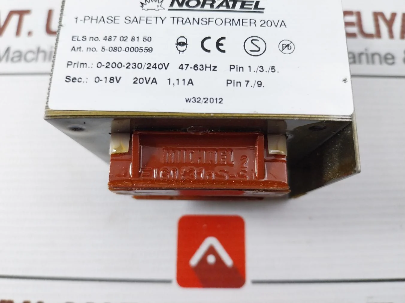 Noratel 5-080-000559 1-phase Safety Transformer 20Va - Image 10