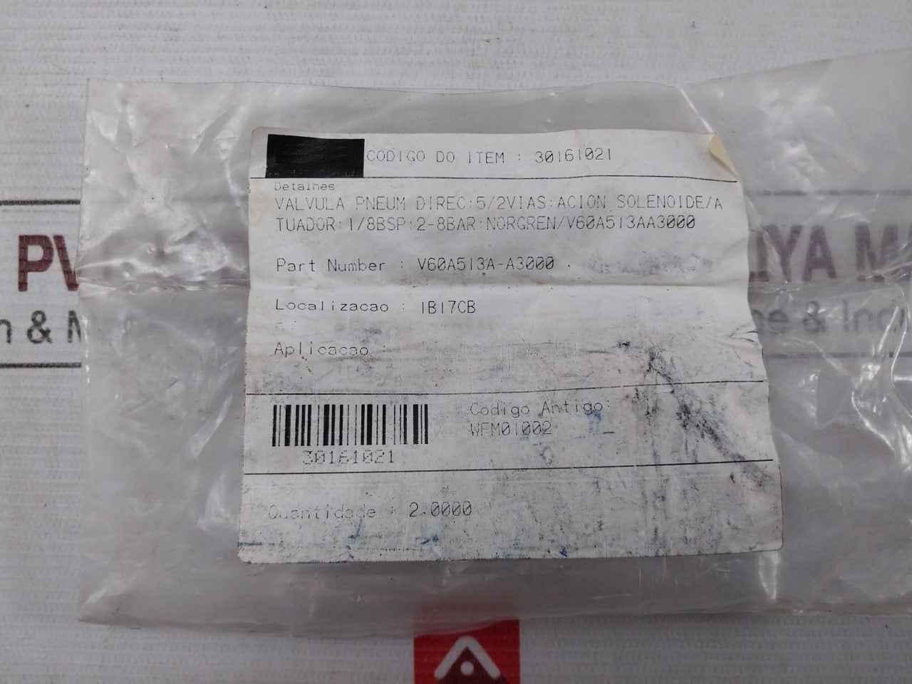 Norgren V60A513A-a3000 Inline Solenoid Valve 2-.8 Bar Wfm01002 1/8Bsp - Image 14