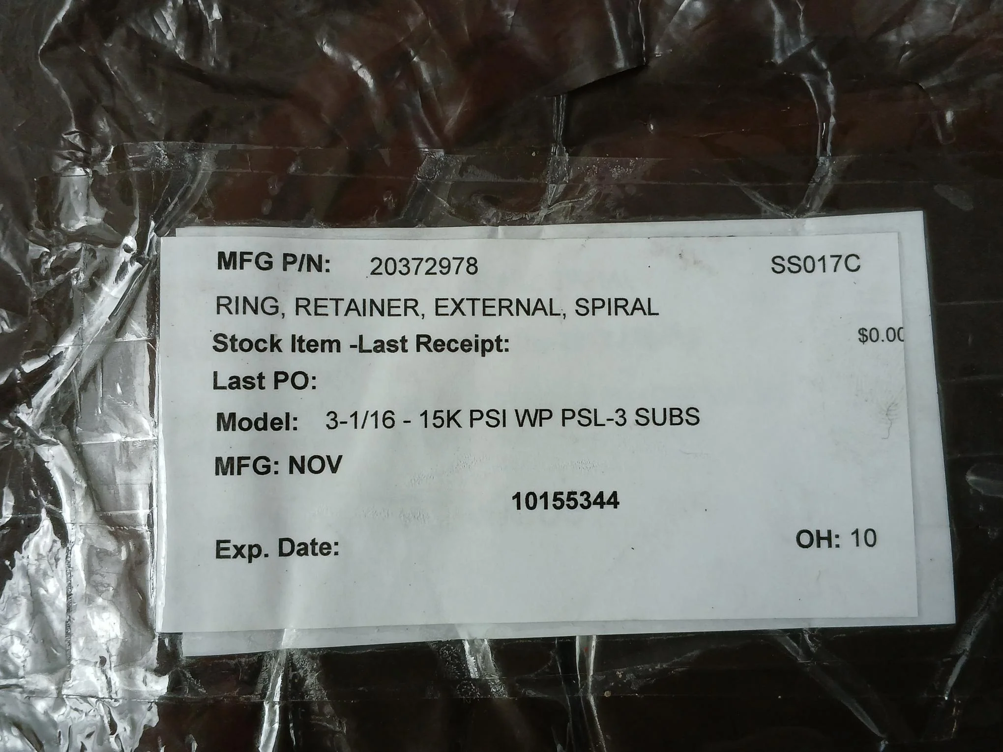 Nov 20372978 Retainer Ring Oh 10 - Image 6