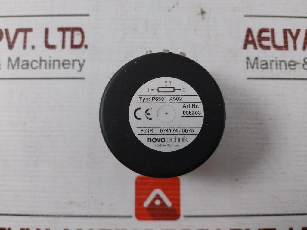 Novotechnik P6501 A502 Angular Potentiometer 192683 610514 518548/01 - Image 3