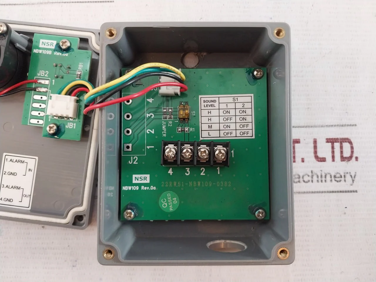 Nsr Nbw-1010A Bnwas Alarm Unit Rev.0A 22Rw51-nbw109-0382 - Image 7