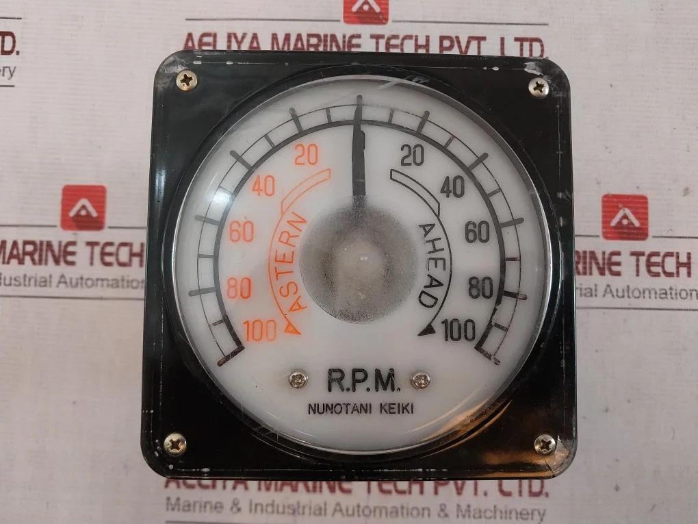 Nunotani Jis F8521-fl100K Electric Propeller Shaft Revolution Indicator Receiver - Image 4