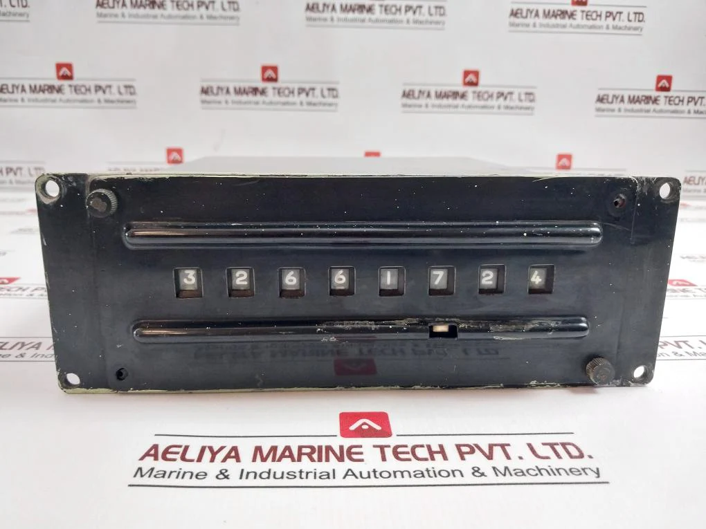 Nunotani Keiki Ec2977-8 Electric Tachometer Counter 115V 50/60Hz I Pulse/1 R.P.M. - Image 6