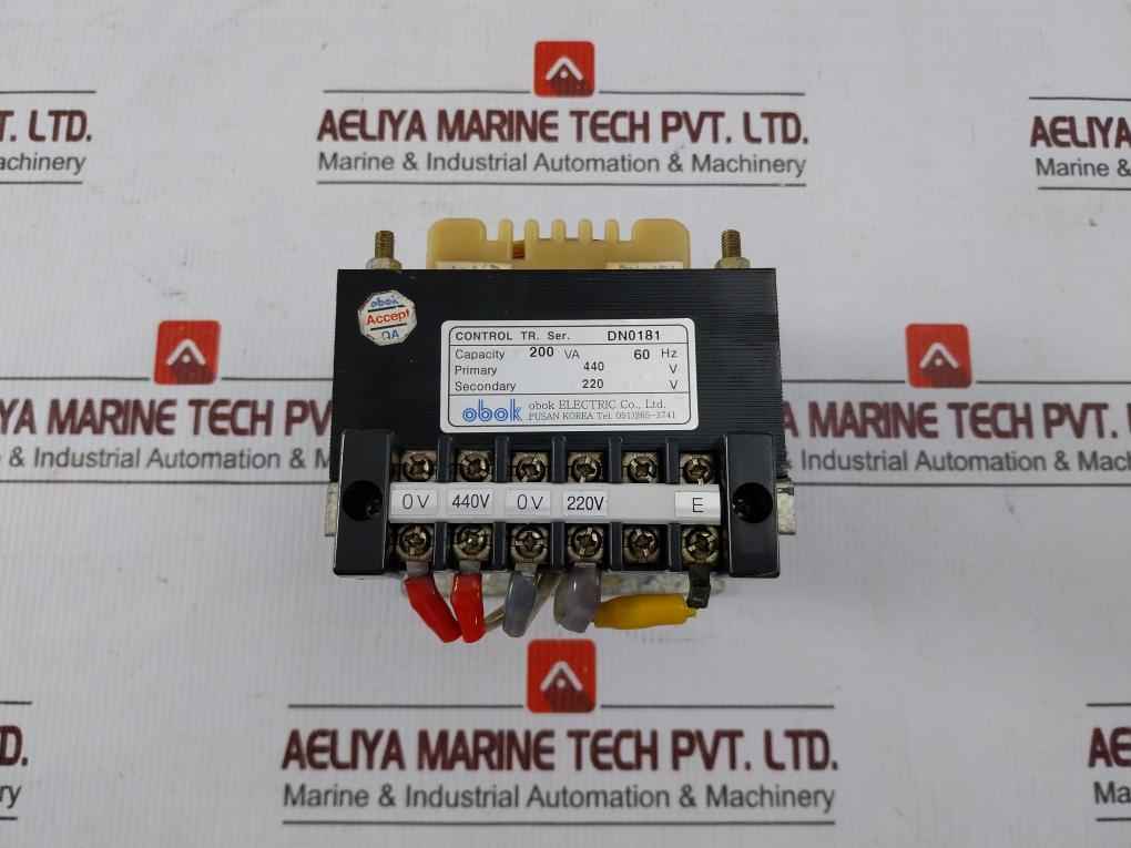 Obok Electric 200 Va Control Tr Current Transformer 60hz - Image 2