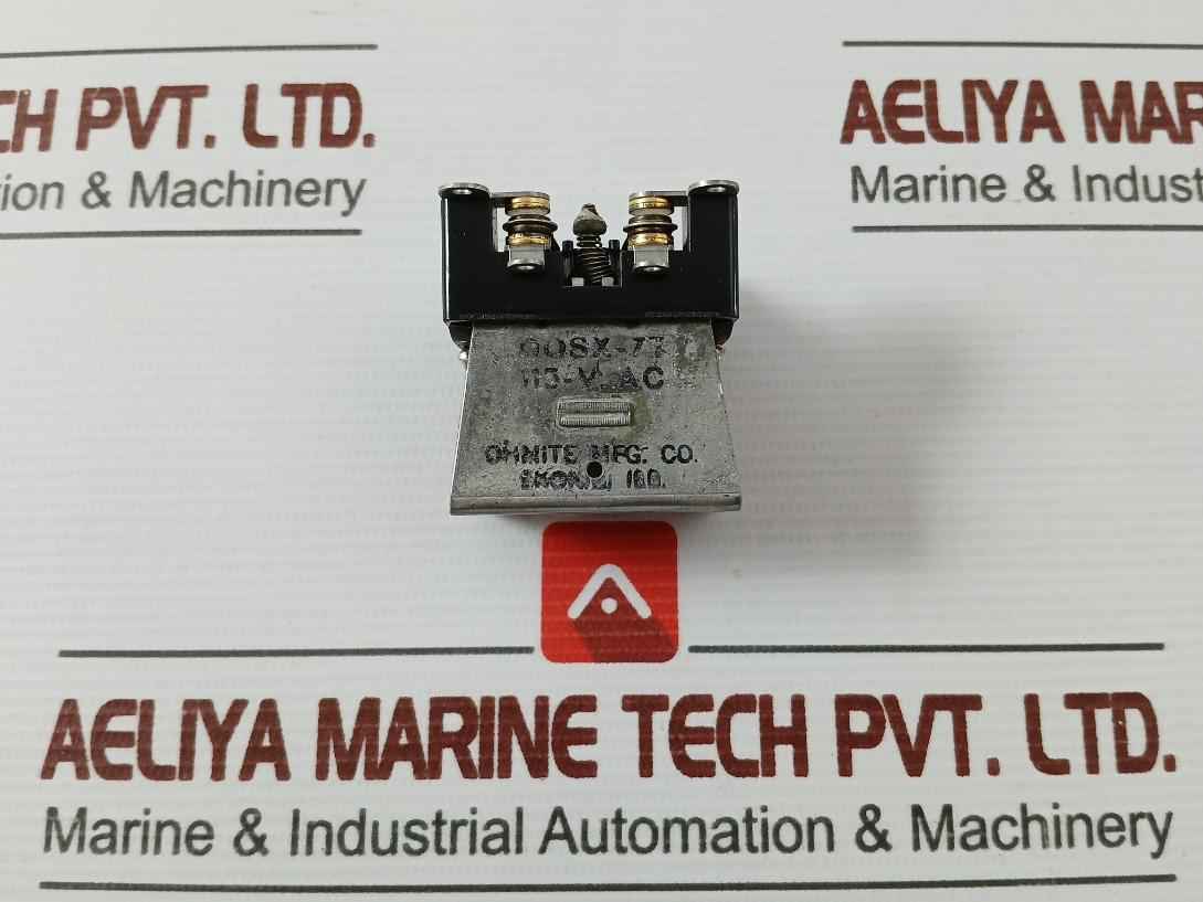 Ohmite Dosx-7T Relay Switch Industrial Control Dpdt 115 Vac - Image 2