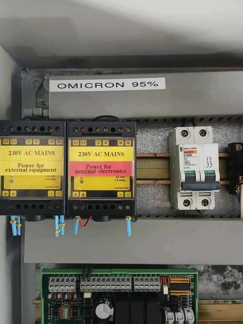 Omicron 981209-1 High Level And Overfill Alarm Unit Je109020, Oau-01/Ex Rev:1.02 - Image 13
