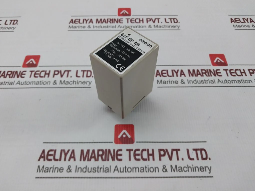 Omron 61F-gp-n8 Floatless Level Switch/Conductive Level Controller Relay - Image 3