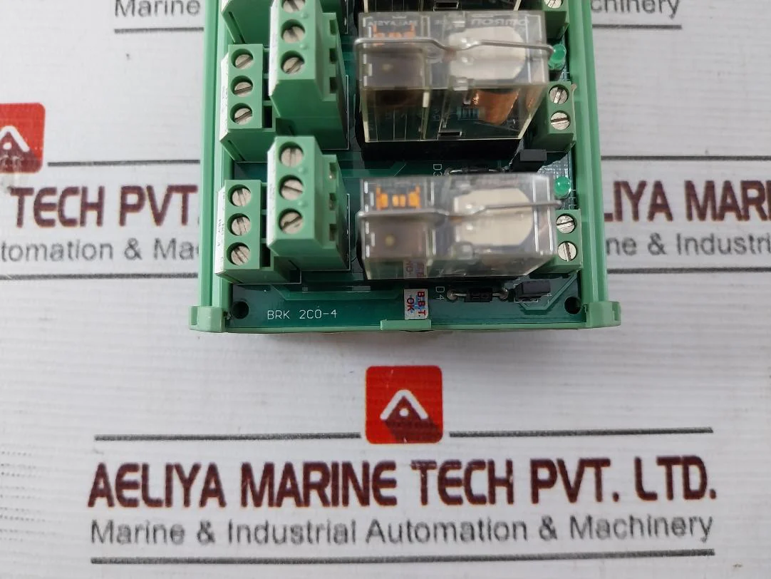 Omron Brk 2Co-4 Relay Module 94V-0 Sl1 Brm 4-24D-2B0 24Vdc 0788W4 120 Vac - Image 11