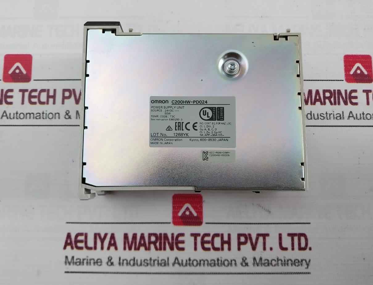Omron C200Hw-pd024 Plc Power Supply Unit With I/O Module Cs1W-id211 24Vdc--- 50W - Image 28