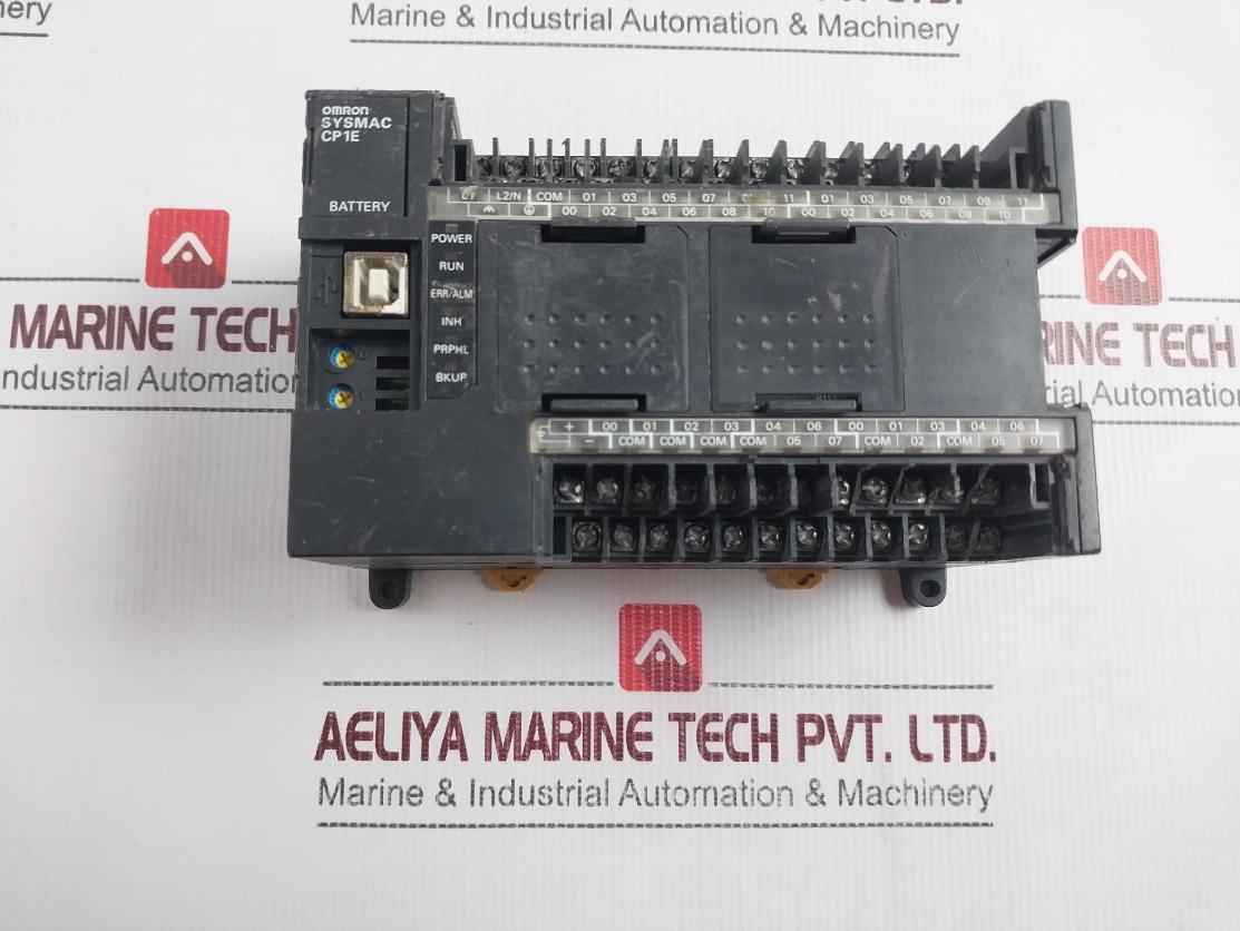 Omron Cp1E-n40Dr-a Programmable Logic Controller 100-240V Ac 50/60Hz - Image 5
