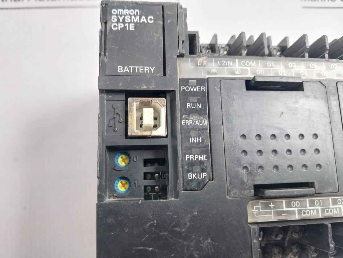 Omron Cp1E-n40Dr-a Programmable Logic Controller 100-240V Ac 50/60Hz - Image 6