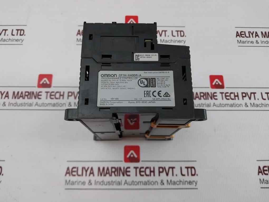 Omron Cp1H-x40Dr-a Plc Module 100-240V Ac, 50/60Hz - Image 8