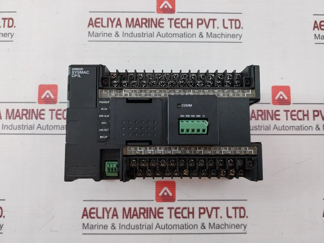 Omron Cp1L-em40Dr-d Sysmac Programmable Controller Module 24V Dc 20W Ver 1.1 - Image 2