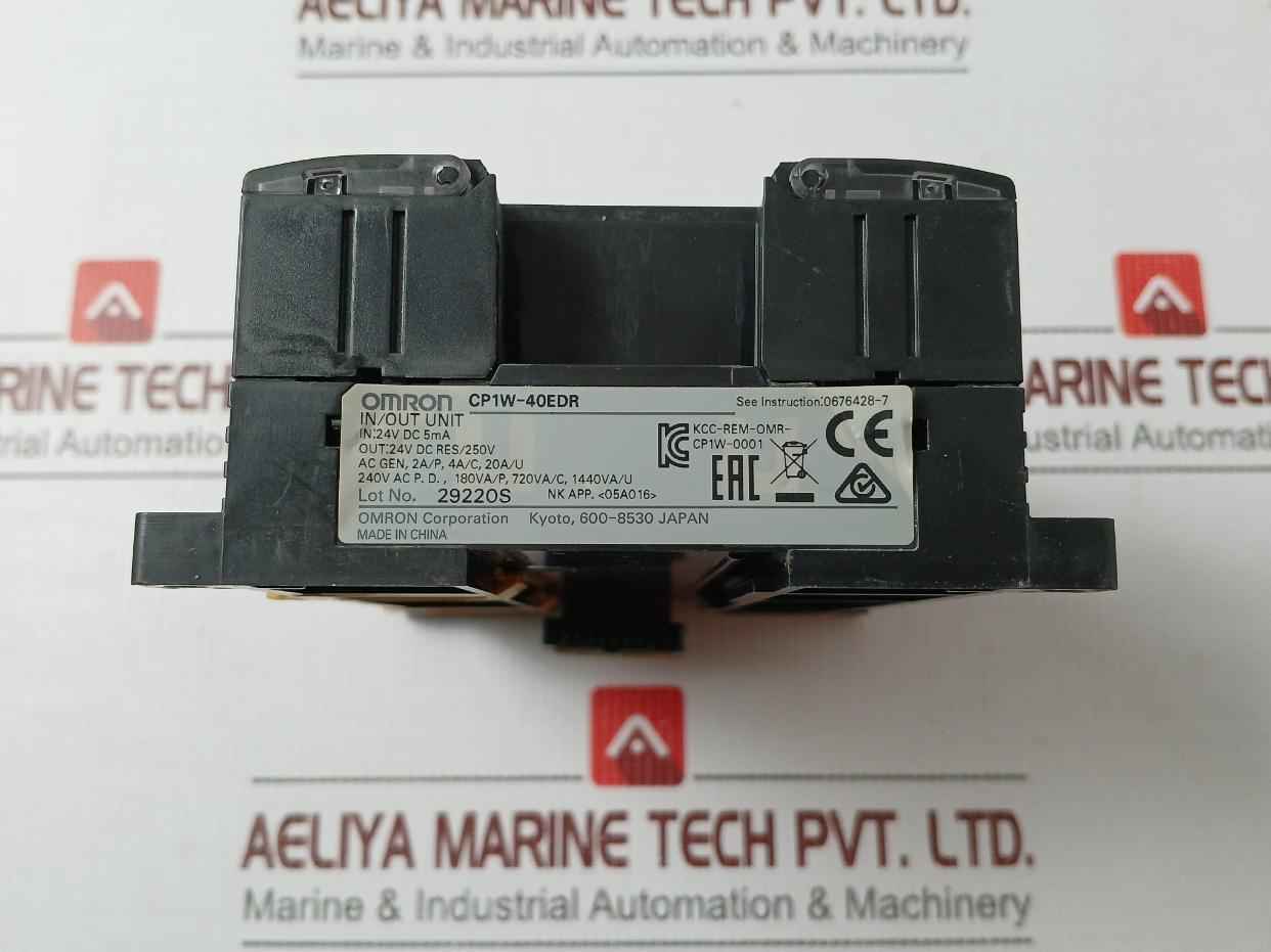 Omron Cp1w-40edr I/0 Expansion Unit 240v - Image 3