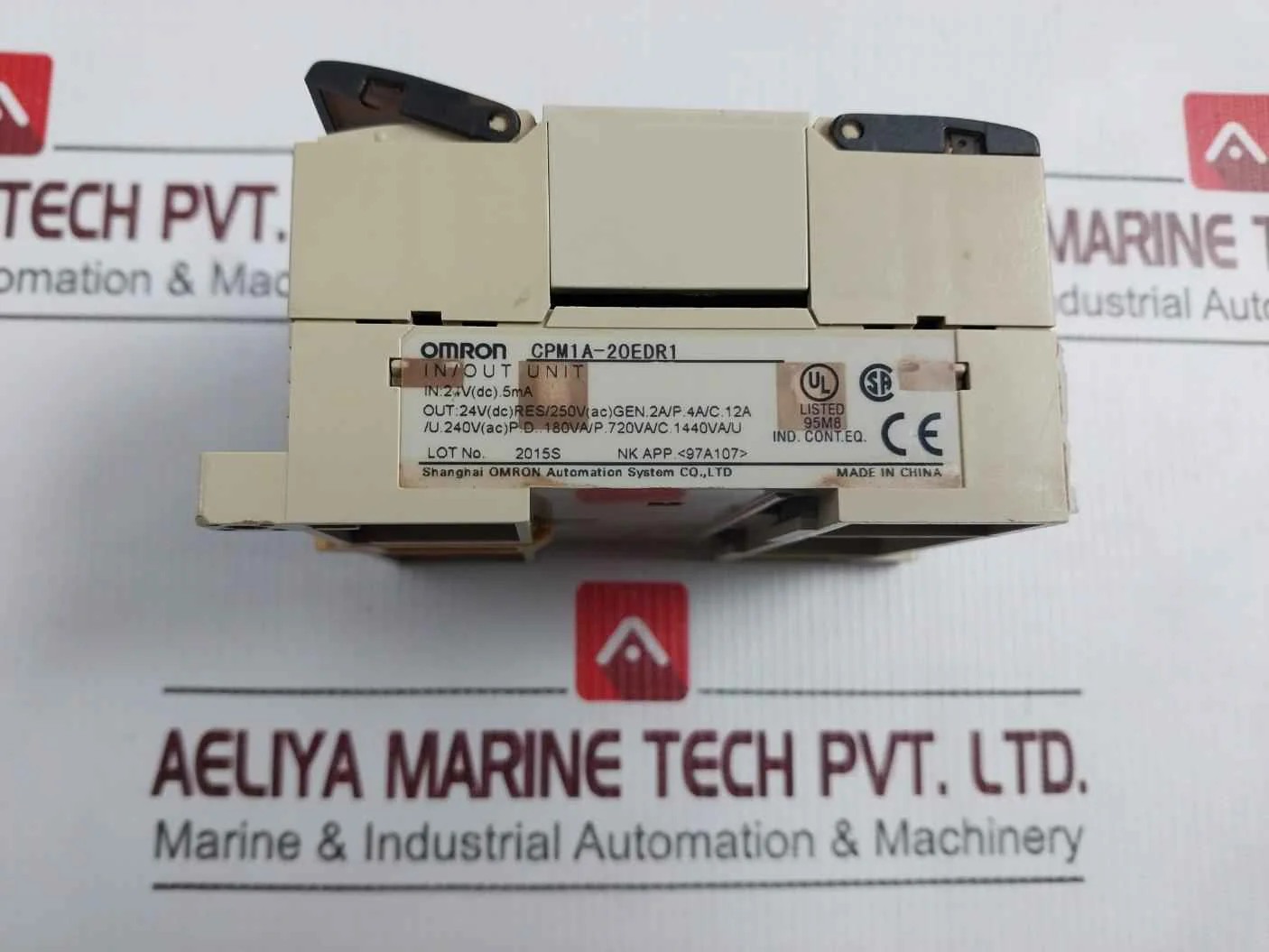 Omron Cpm1a-20edr1 Input/output Unit In 24v (dc)5ma Out 24v(dc) Res/250v(ac) - Image 6