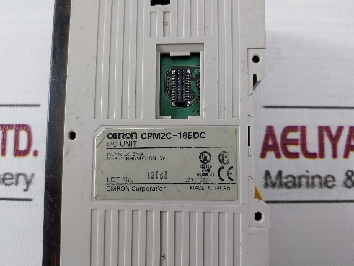 Omron Cpm2C-16Edc Input /Output Module 24V Dc 5Ma 1W - Image 8
