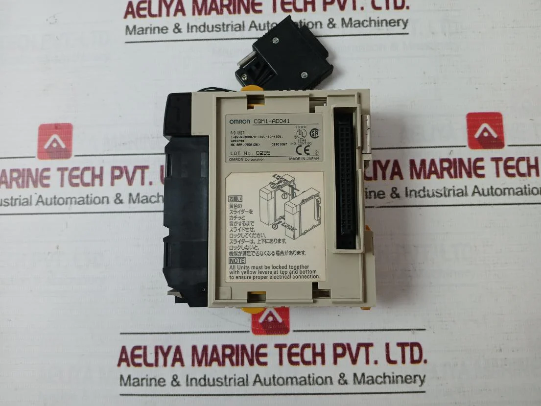 Omron Cqm1-ad041 Input Module 4-20 Ma - Image 7