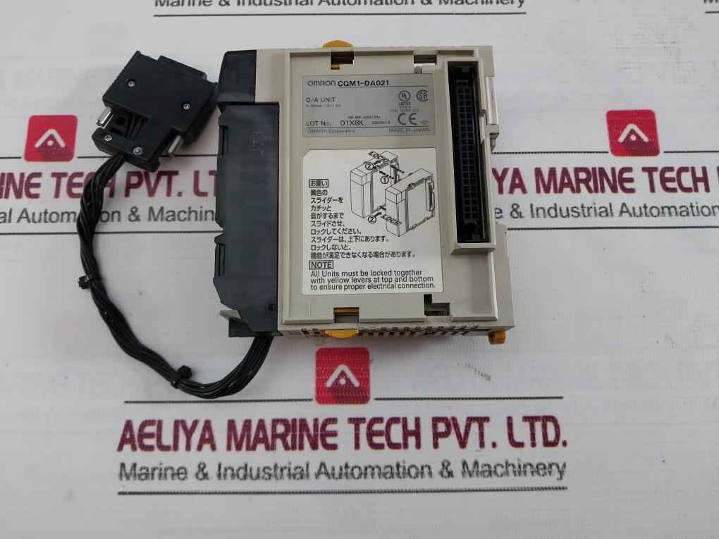 Omron Cqm1-da021 Analog Output Module (D/A Unit) 2498K 2Ch 0-20Ma - Image 6