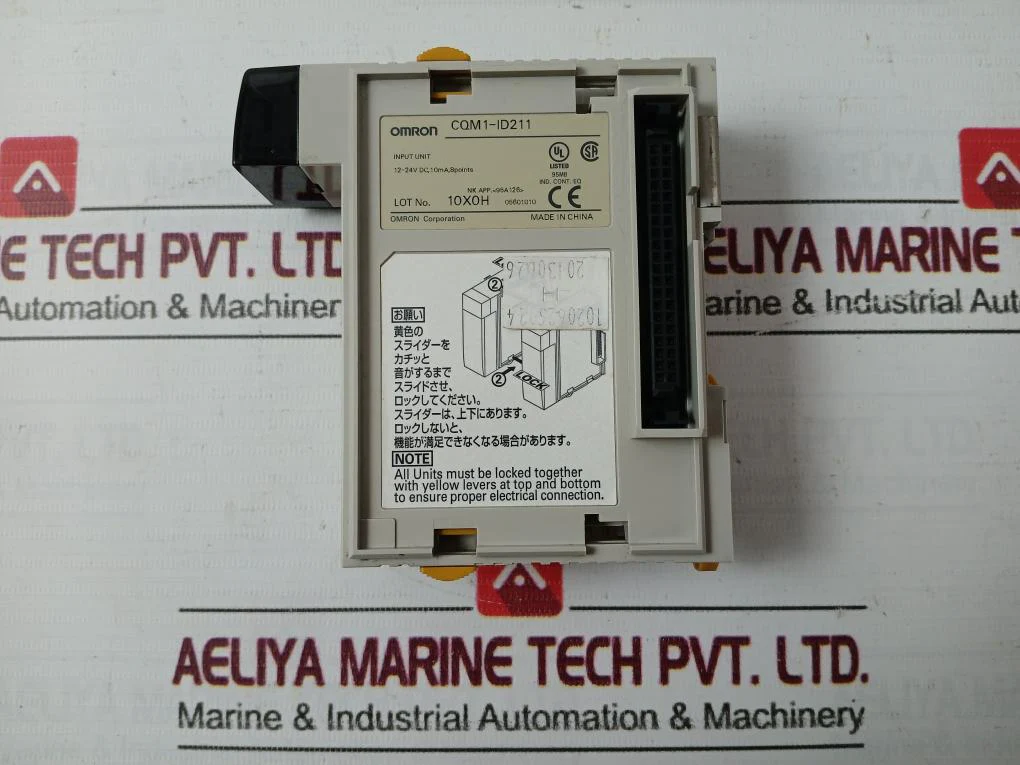 Omron Cqm1-id211 Input Unit 12-24V Dc, 10Ma, 8 Points - Image 4