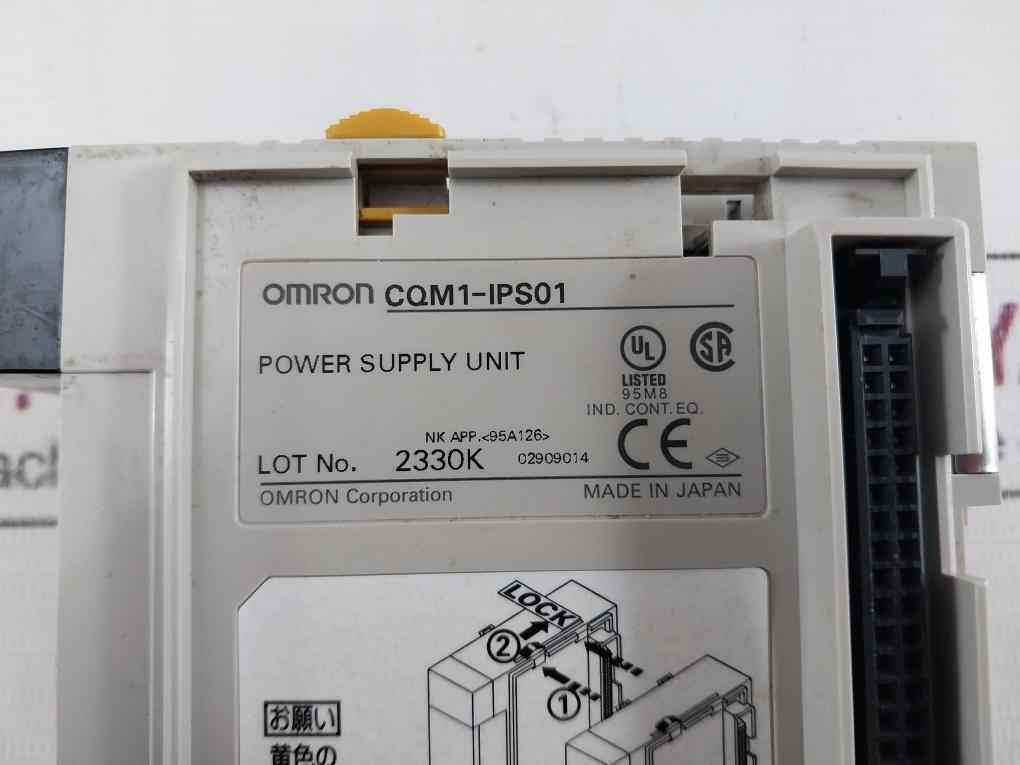 Omron Cqm1-ips01 Power Supply Unit -707V - Image 8