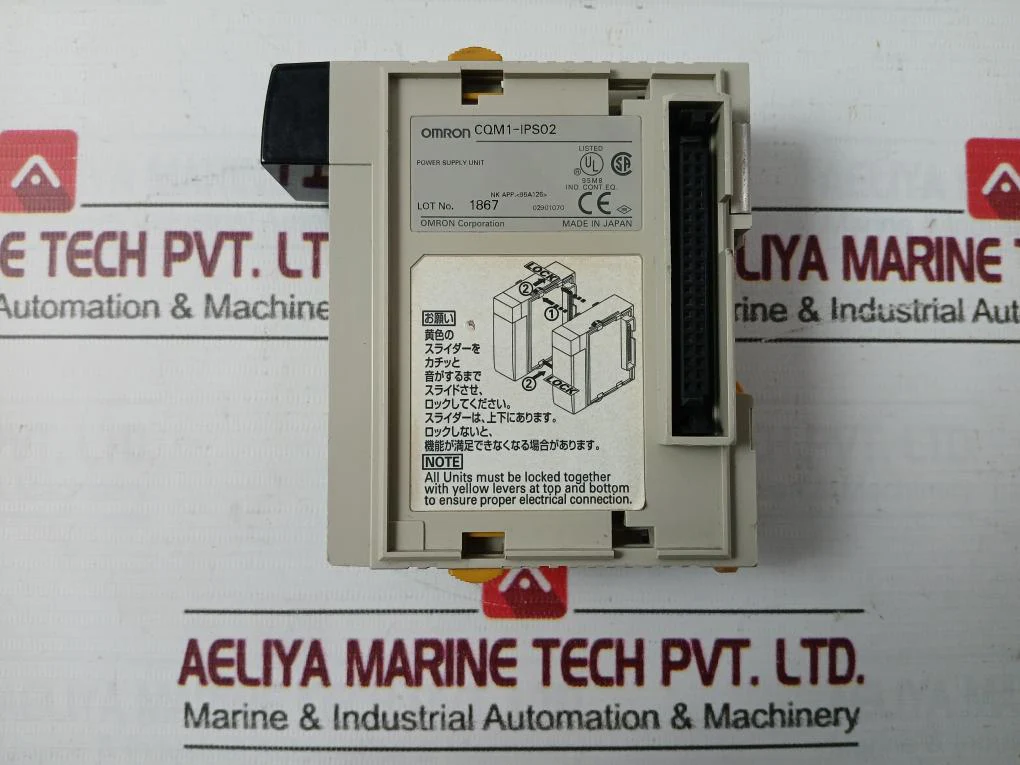 Omron Cqm1-ips02 Power Supply Unit 9454008-3A - Image 4