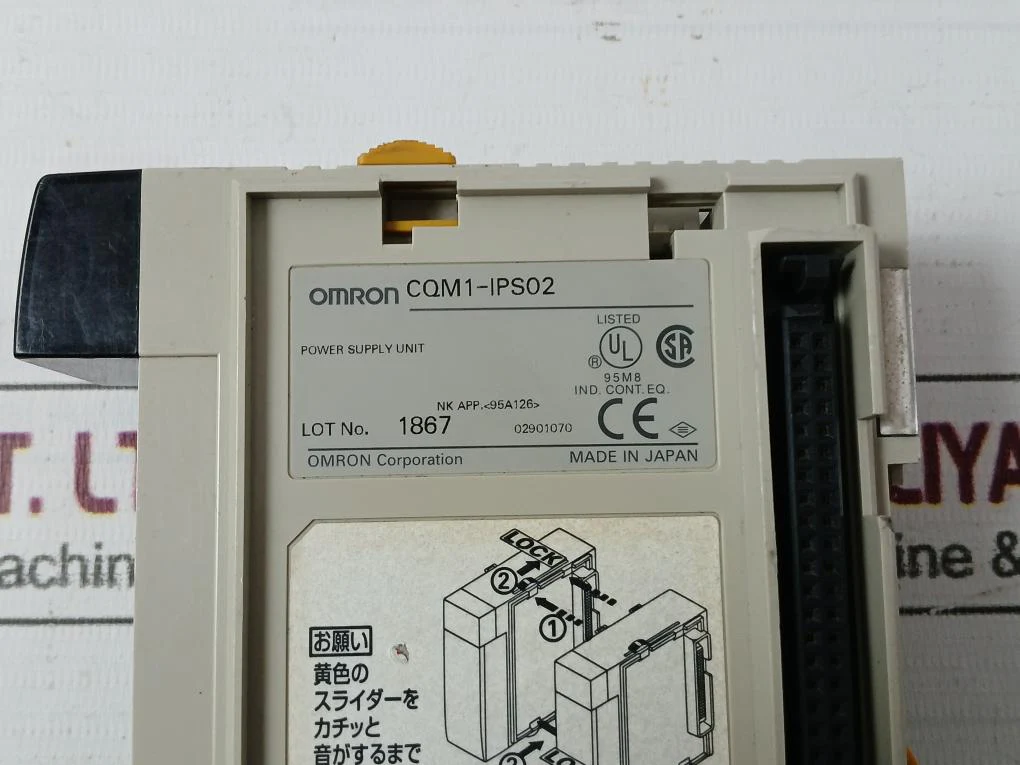 Omron Cqm1-ips02 Power Supply Unit 9454008-3A - Image 5