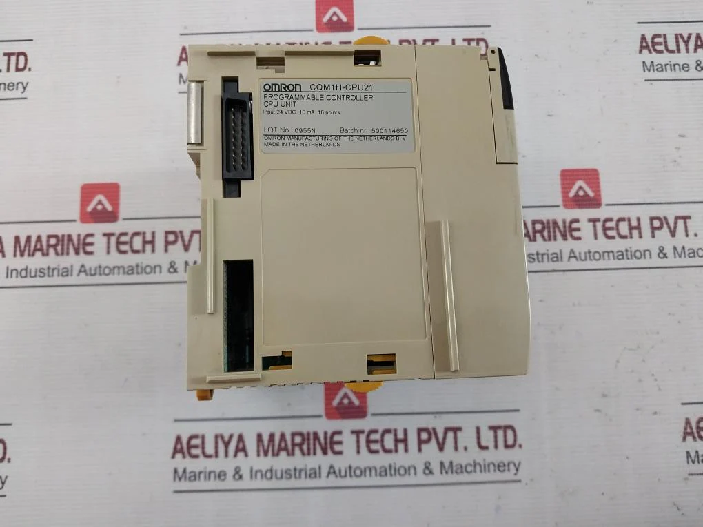 Omron Cqm1H-cpu21 Programmable Controller Unit 24V Dc 10Ma 16 Points - Image 7