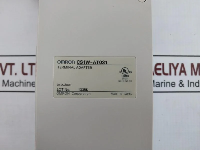 Omron Cs1W-at031 Terminal Adapter Block Conversion Unit Sysmac - Image 7