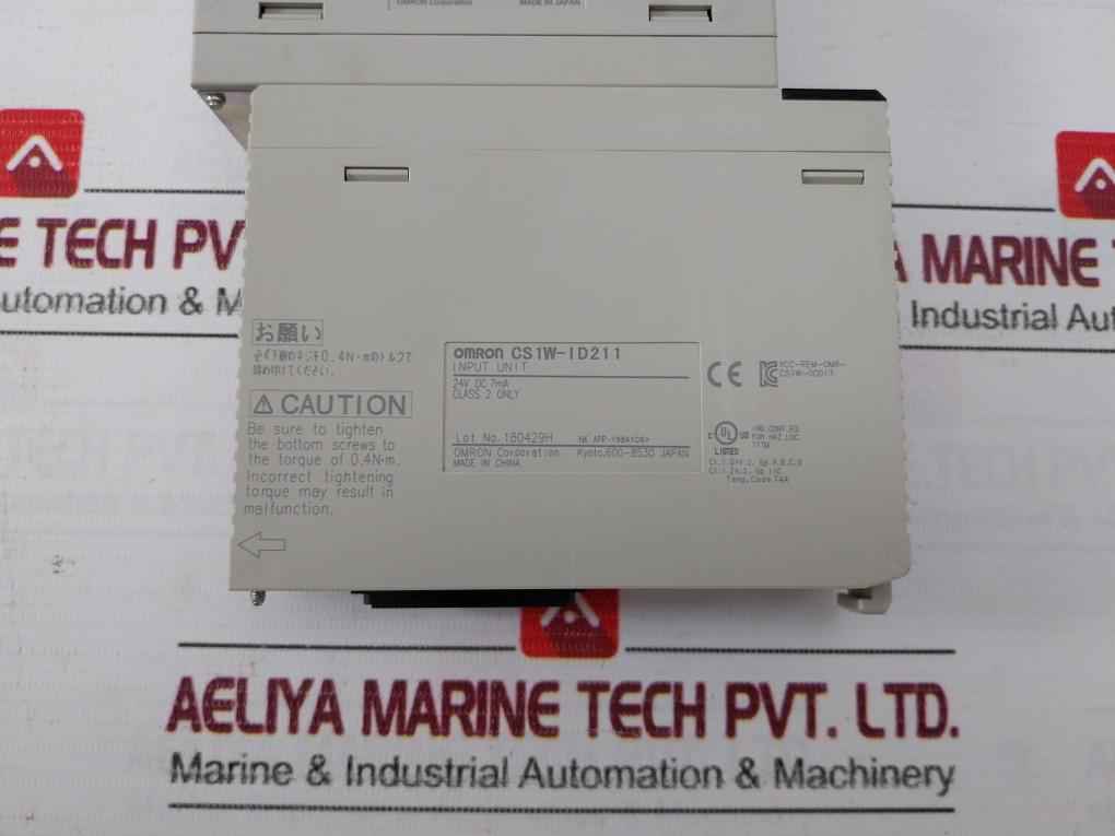 Omron Cs1W-at211 Plc I/O Module C200H-bc-v 24V Dc 7Ma 50W Cs1G-cpu45H Ver. 4.1 - Image 13