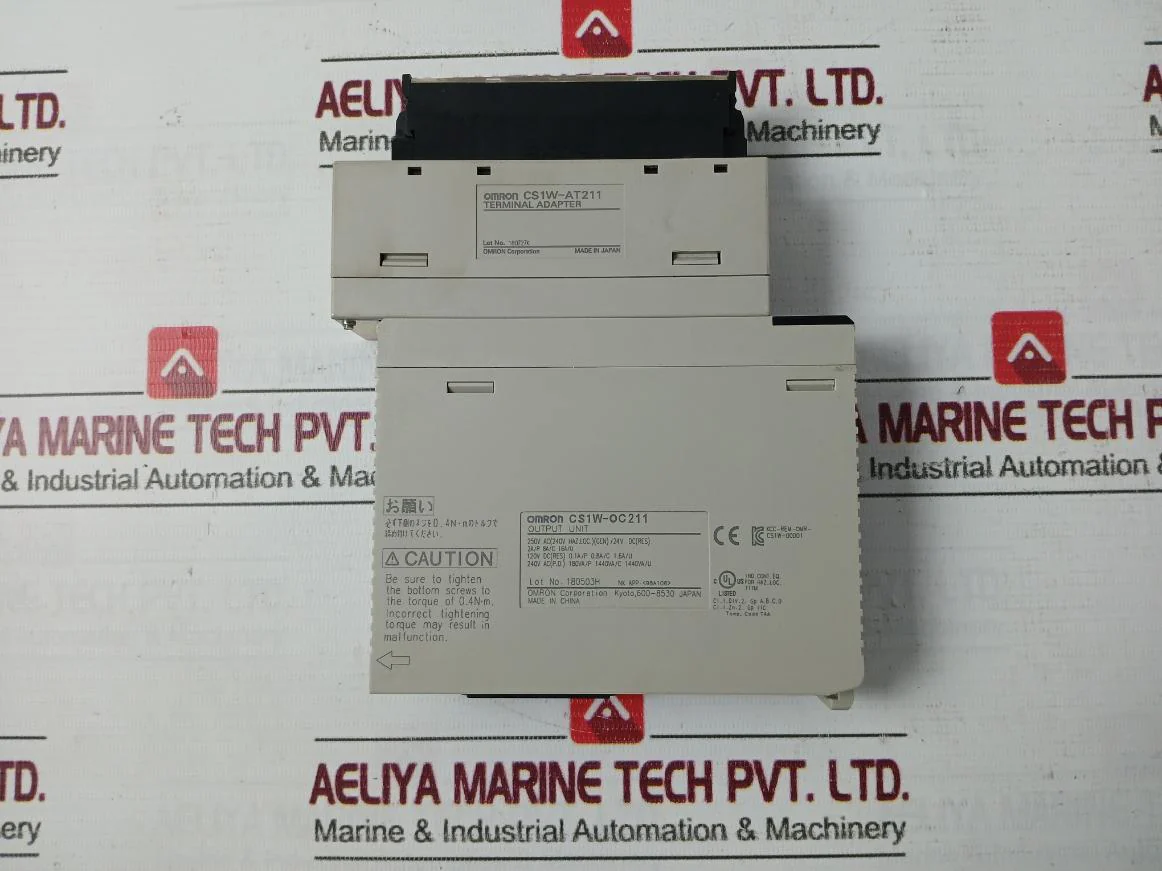 Omron Cs1W-at211 Plc I/O Module C200H-bc-v Oc211, Slk21, Cs1G-cpu44H 24Vdc 50W - Image 20