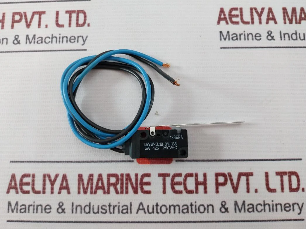 Omron D2Vw-5L1B-3M-138 Micro Switch 5A 125 250Vac - Image 9