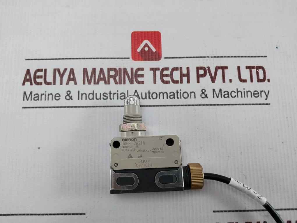 Omron D4er-2a21n Limit Switch With 2m Cable Ip67 30v Dc 0.1a - Image 7
