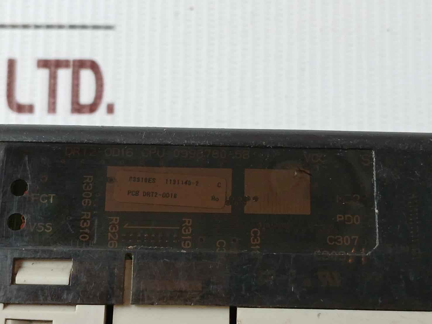 Omron Drt2-od16 Digital Output Unit Terminal Block Cpu 0998780-5B 03910Es - Image 7