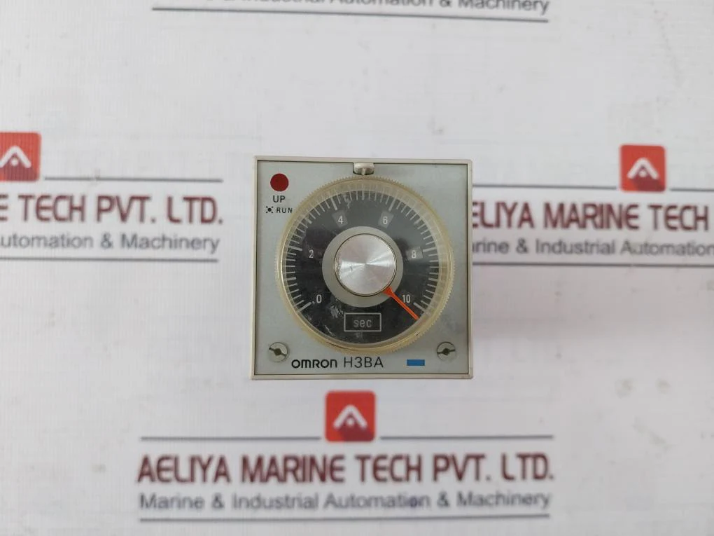Omron H3Ba-8 Timer 0-10 Sec, 100/110/120Vac 50/60Hz 5A 250Vac - Image 2