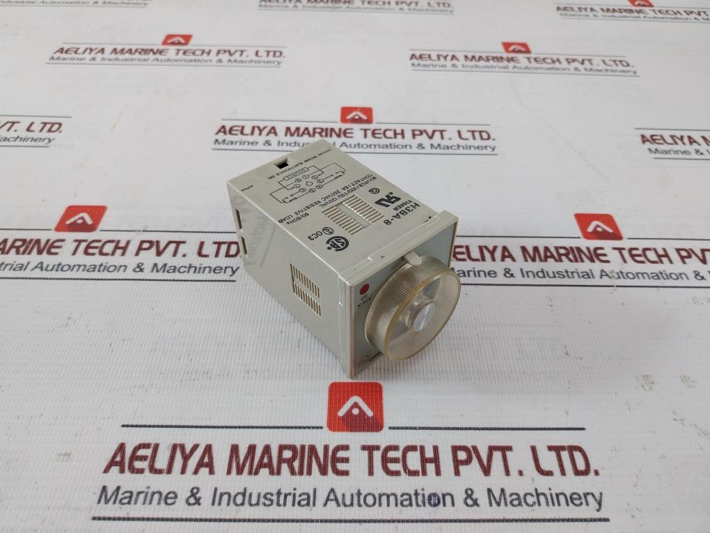 Omron H3Ba-8 Timer 0-10 Sec, 100/110/120Vac 50/60Hz 5A 250Vac - Image 4