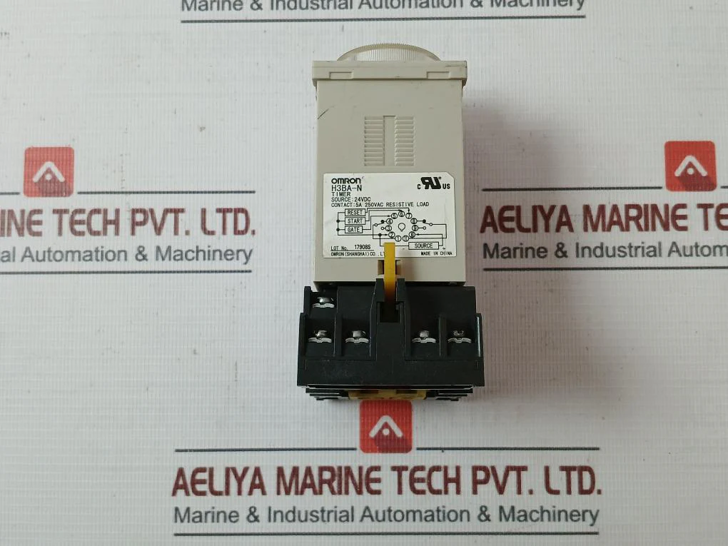 Omron H3Ba-n Solid-state Timer Module With Base 24V Dc P2Cf-11 0-12 Min - Image 3
