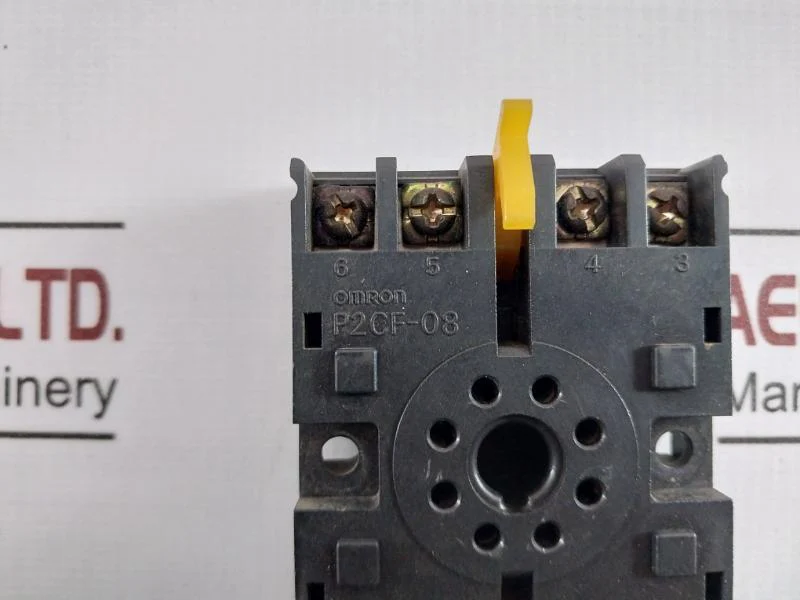 Omron H3Cr-a8 Timer Relay With Base P2Cf-08 En61812-1 50/60Hz/100-125 Vdc - Image 9
